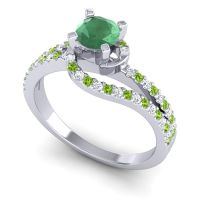 Bypass Pave Avarta Ring