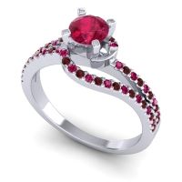 Bypass Pave Avarta Ring