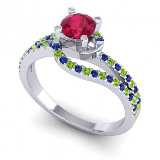 Bypass Pave Avarta Ring