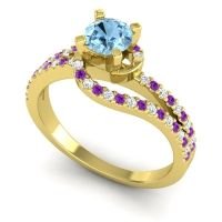 Bypass Pave Avarta Ring