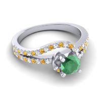 Bypass Pave Avarta Ring