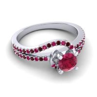 Bypass Pave Avarta Ring