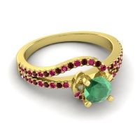 Bypass Pave Avarta Ring