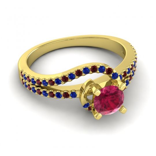 Bypass Pave Avarta Ring