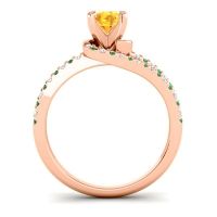 Bypass Pave Avarta Ring