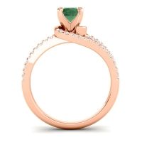 Bypass Pave Avarta Ring