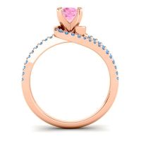 Bypass Pave Avarta Ring