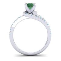 Bypass Pave Avarta Ring