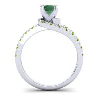 Bypass Pave Avarta Ring