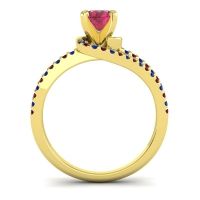 Bypass Pave Avarta Ring