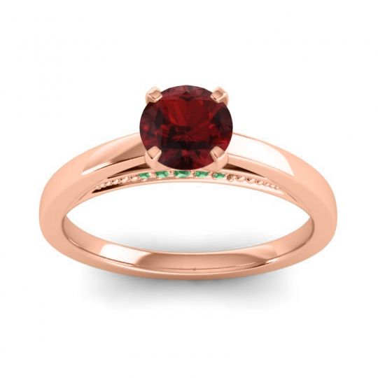 Cathedral Solitaire Siman Ring