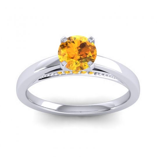Cathedral Solitaire Siman Ring