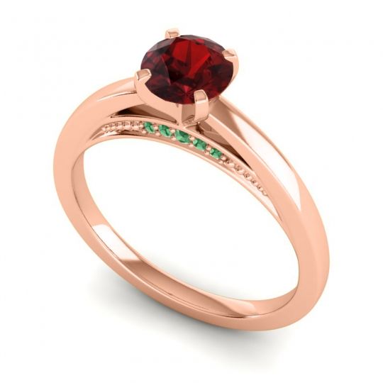 Cathedral Solitaire Siman Ring
