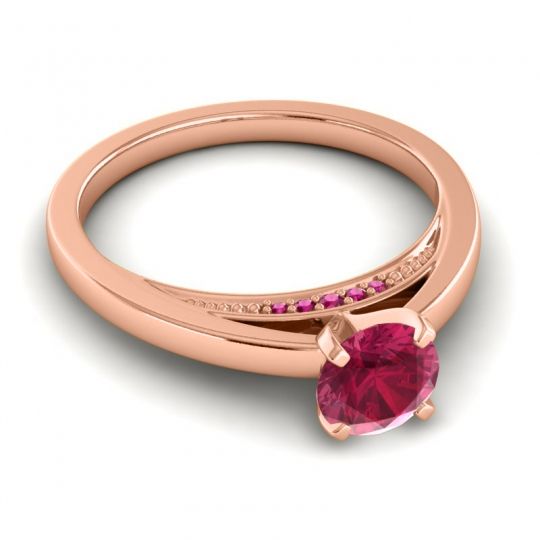 Cathedral Solitaire Siman Ring