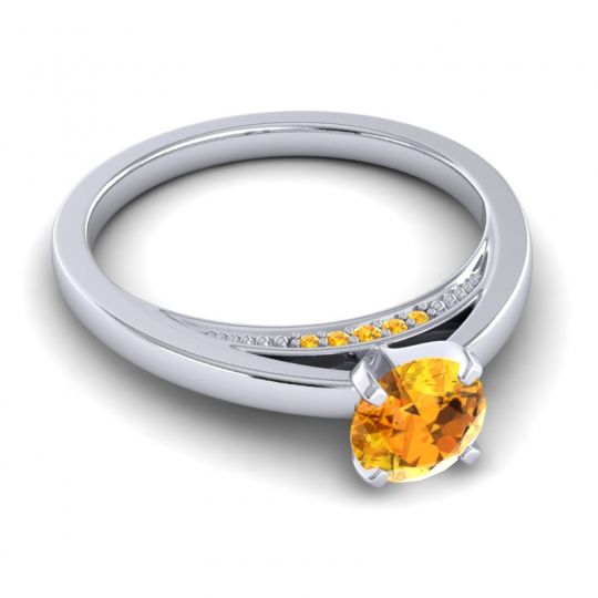 Cathedral Solitaire Siman Ring