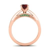 Cathedral Solitaire Siman Ring