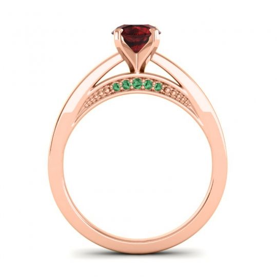 Cathedral Solitaire Siman Ring