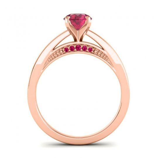 Cathedral Solitaire Siman Ring