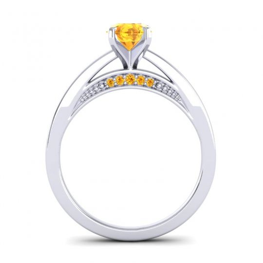 Cathedral Solitaire Siman Ring