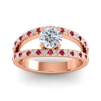 Modern Pave Damza Ring