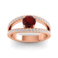 Modern Pave Damza Ring