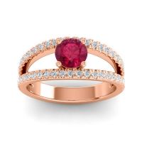 Modern Pave Damza Ring