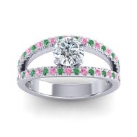 Modern Pave Damza Ring