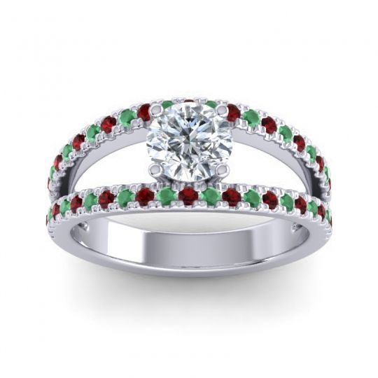 Modern Pave Damza Ring