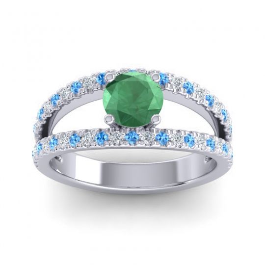 Modern Pave Damza Ring