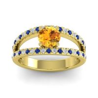 Modern Pave Damza Ring