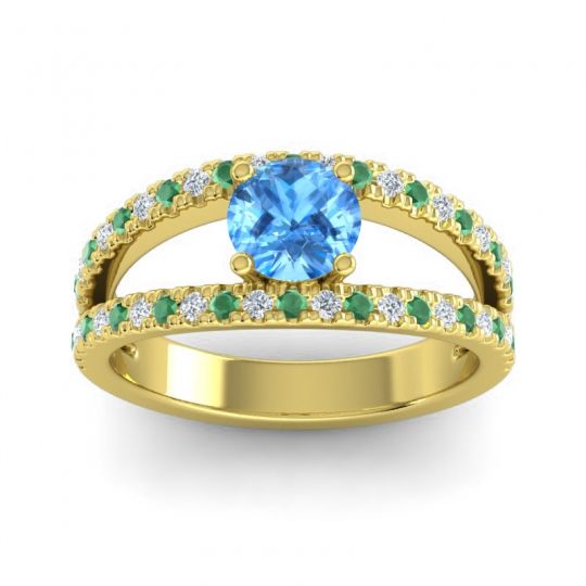 Modern Pave Damza Ring