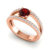 Modern Pave Damza Ring