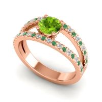 Modern Pave Damza Ring