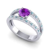 Modern Pave Damza Ring