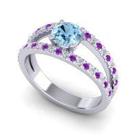 Modern Pave Damza Ring