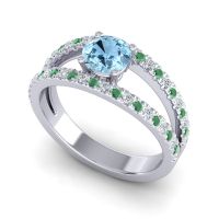 Modern Pave Damza Ring