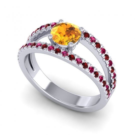 Modern Pave Damza Ring