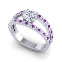 Modern Pave Damza Ring