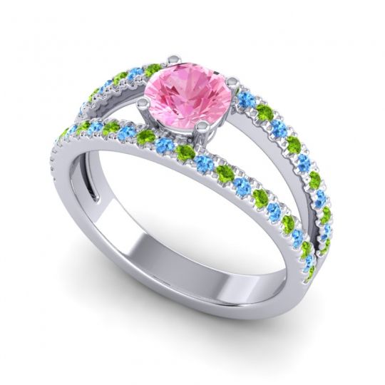 Modern Pave Damza Ring