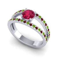 Modern Pave Damza Ring