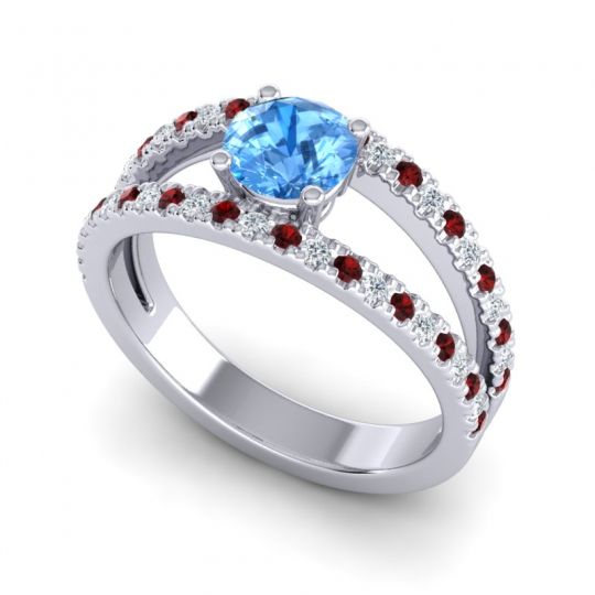 Modern Pave Damza Ring