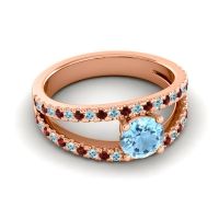 Modern Pave Damza Ring