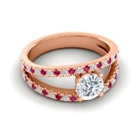 Modern Pave Damza Ring