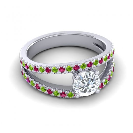 Modern Pave Damza Ring