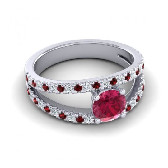 Modern Pave Damza Ring