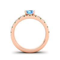 Modern Pave Damza Ring