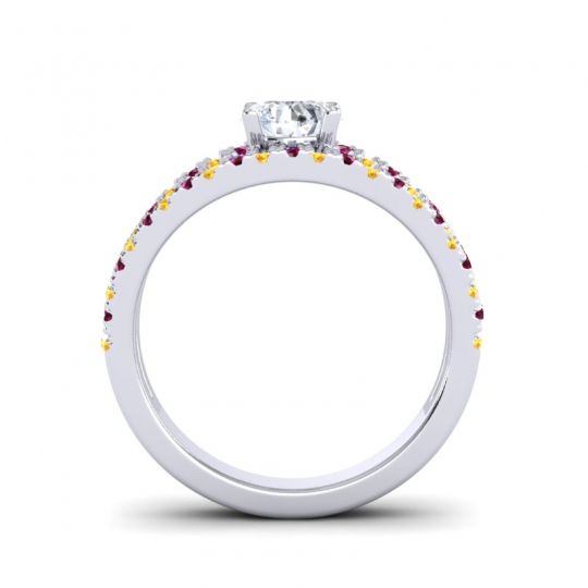 Modern Pave Damza Ring