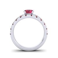 Modern Pave Damza Ring