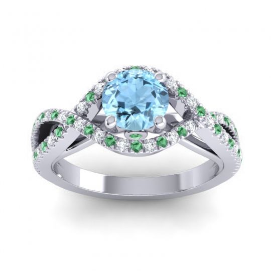 Modern Pave Keza Ring, 6mm