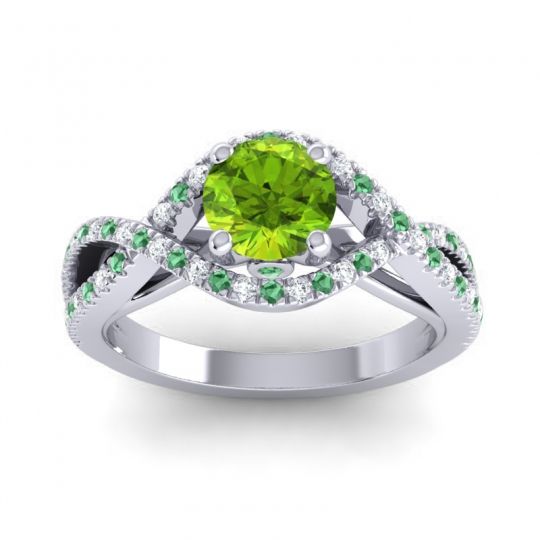 Modern Pave Keza Ring, 6mm